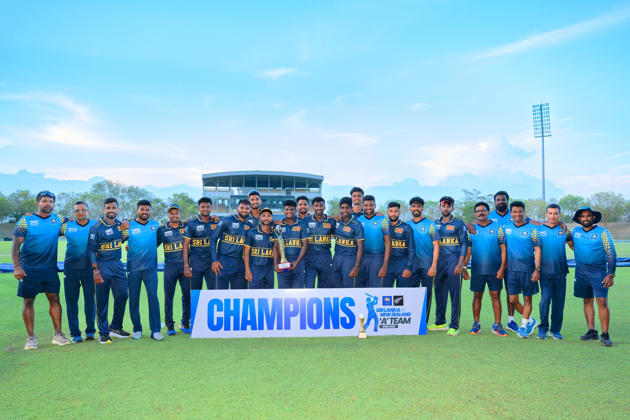 ශ්‍රී ලංකා ‘A’ කණ්ඩායම නවසීලන්ත ‘A’ කණ්ඩායම 3-0 ලෙස පරාජය කරයි