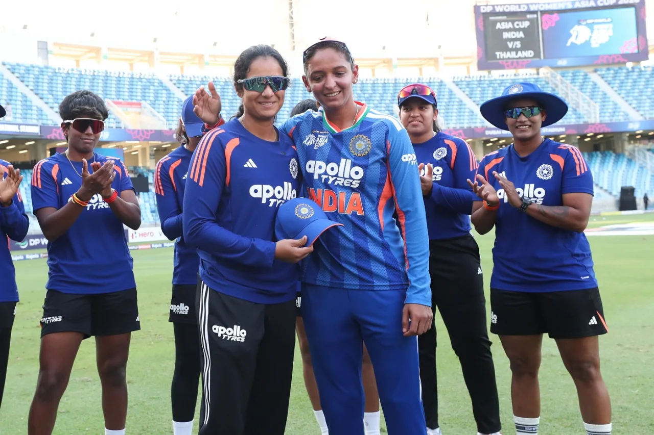 කාන්තා ආසියානු කුසලානය: තායිලන්තයෙන් ඉන්දියාවට පළමුව පන්දුවට පහරදීමේ අවස්ථාව